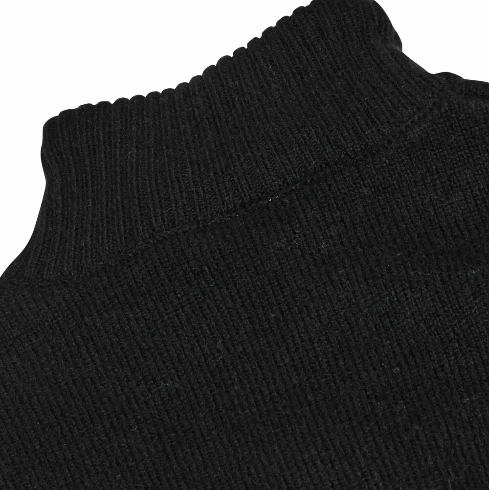 Sale Men's Snøkrystall Solid Half Zip Ullgenser Herrtröjor & Skjortor