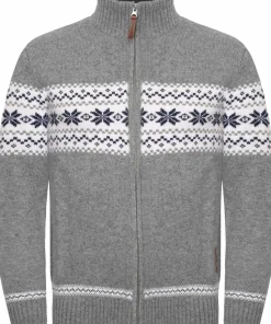 Clearance Men's Snøstjerne Full Zip Ullgenser Herrtröjor & Skjortor