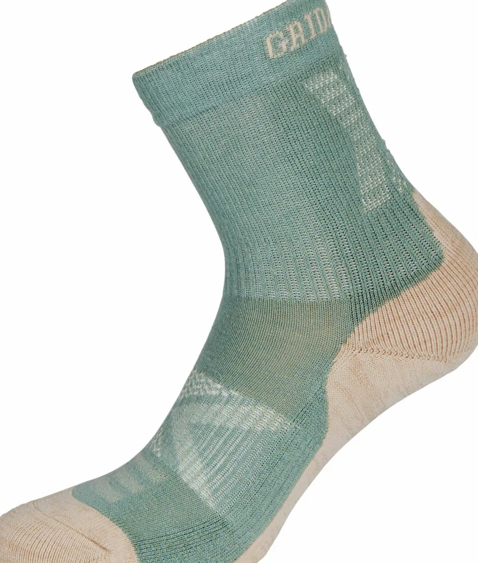 Gridarmor Merino Trekking Light Sock Green Bay
