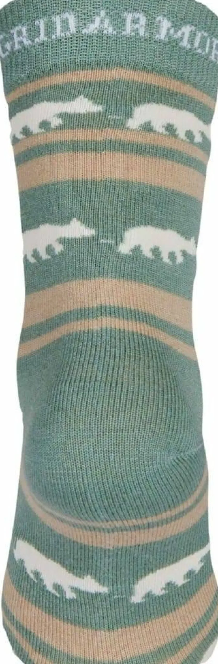 Gridarmor Striped Bear Merino Socks Green Bay