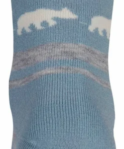 Sale Striped Bear Merino Socks Damstrumpor