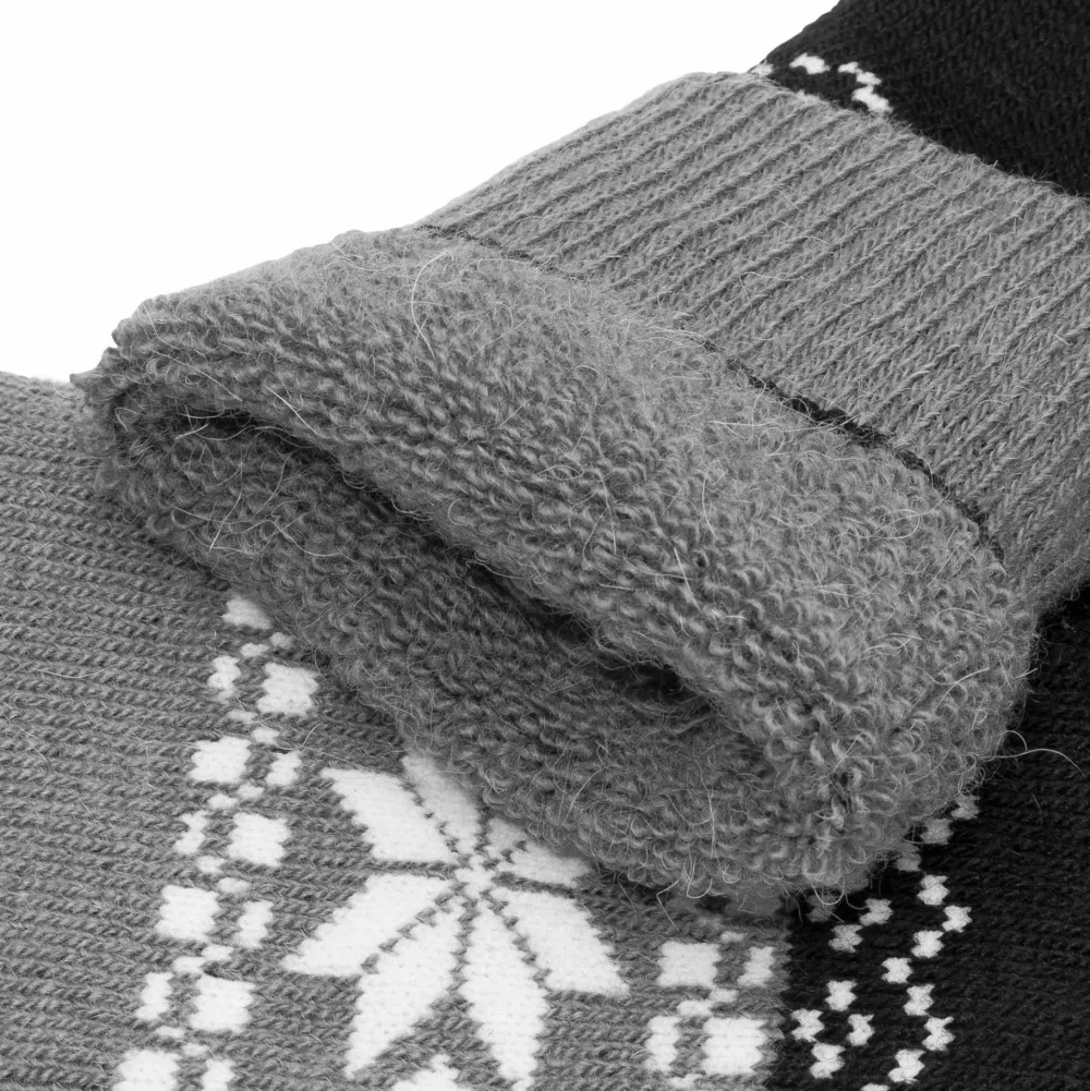 Gridarmor Unisex Alpacka Wool Heritage Socks 2-pack Black Beauty Discount
