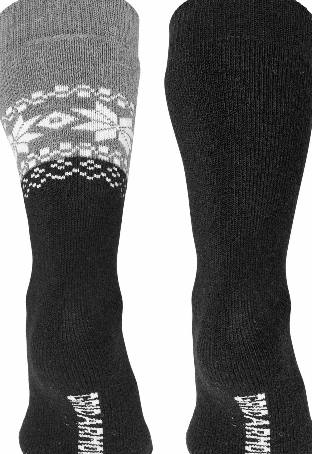 Gridarmor Unisex Alpacka Wool Heritage Socks 2-pack Black Beauty Discount