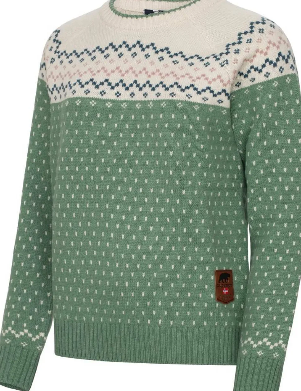 Gridarmor Women's Classic Wool Sweater Green Bay
