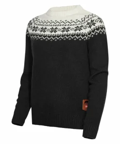 Hot Women’s Snøkrystall Round Neck Ullgenser Damtröjor & Skjortor