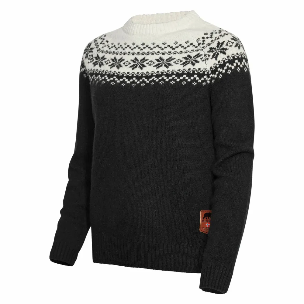 Hot Women’s Snøkrystall Round Neck Ullgenser Damtröjor & Skjortor