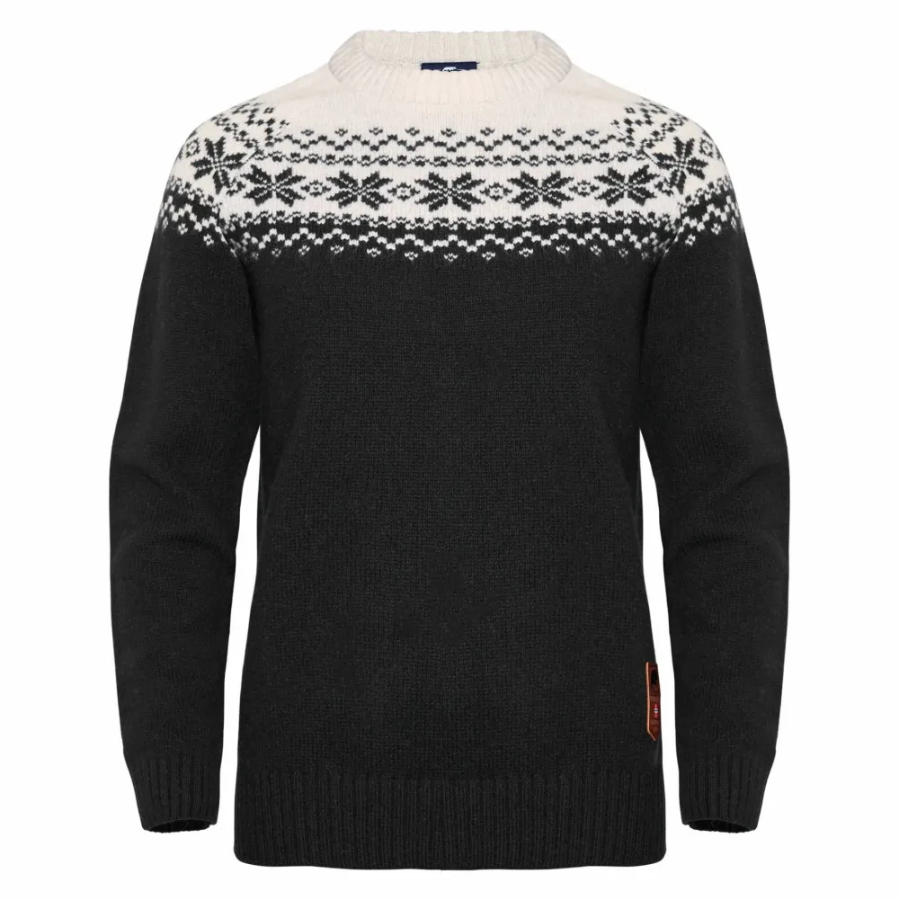 Hot Women’s Snøkrystall Round Neck Ullgenser Damtröjor & Skjortor