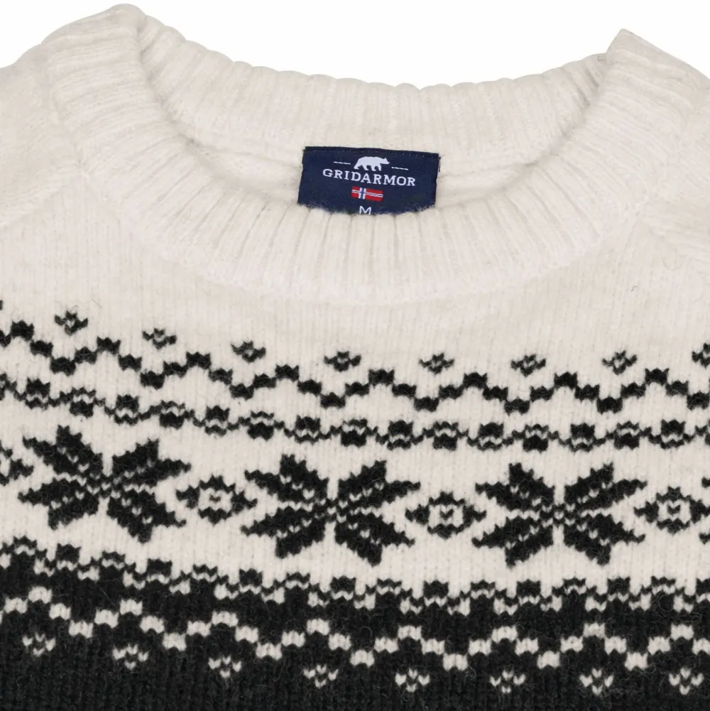 Hot Women’s Snøkrystall Round Neck Ullgenser Damtröjor & Skjortor