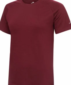 Gridarmor Women's Thin Merino Tee Tawny Port Best