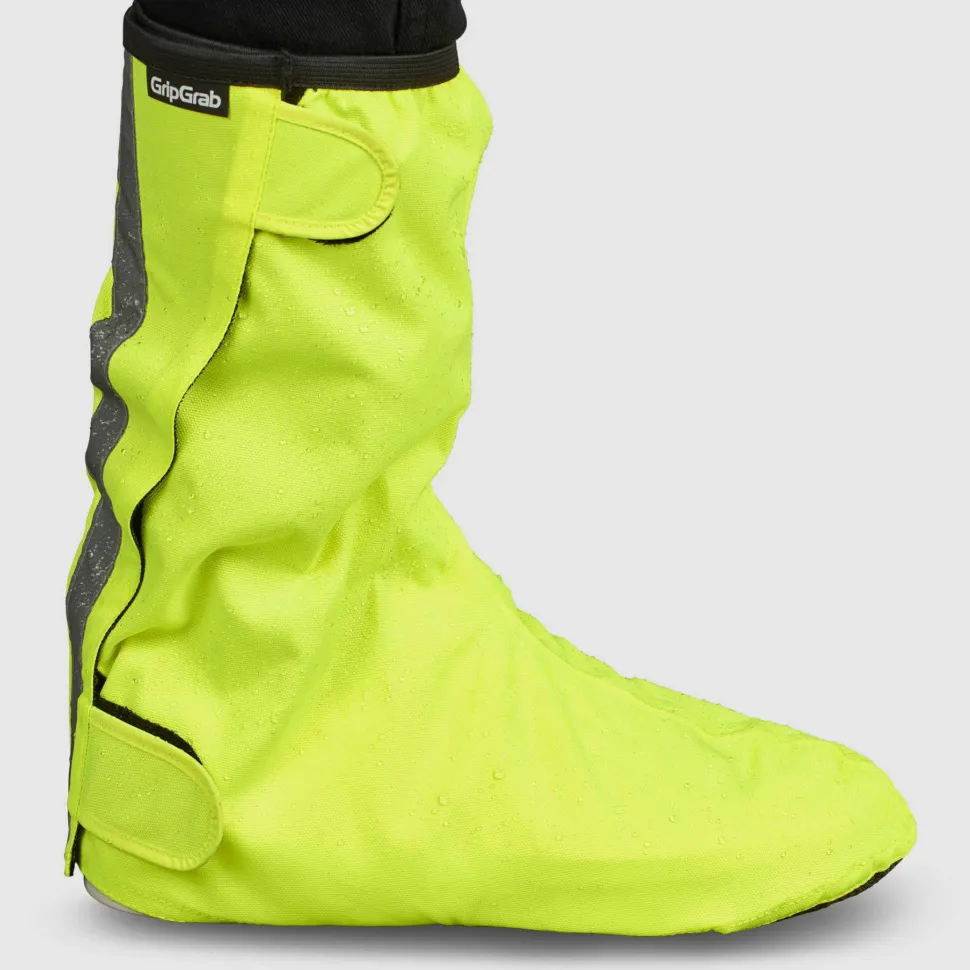 Gripgrab DryFoot Waterproof Everyday 2 Overshoes Yellow Hi-Vis