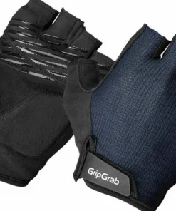 Gripgrab Explr Padded Short Finger Summer Gloves Navy Blue