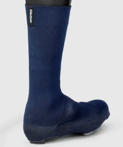Gripgrab Flandrien Waterproof Knitted Road Shoe Covers Navy Blue