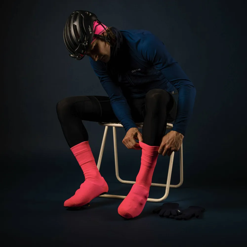 Outlet Flandrien Waterproof Knitted Road Shoe Covers Skotillbehör Herr|Accessoarer Dam