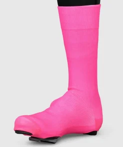 Gripgrab Flandrien Waterproof Knitted Road Shoe Covers Pink Discount