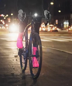 Gripgrab Flandrien Waterproof Knitted Road Shoe Covers Pink Discount