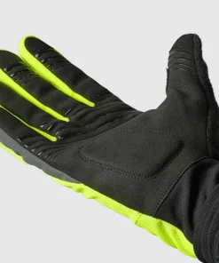 Gripgrab Hurricane 2 Windproof Spring-Autumn Gloves Yellow Hi-Vis