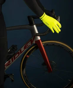 Gripgrab Insulator 2 Hi-Vis Spring-Autumn Gloves Yellow Hi-Vis
