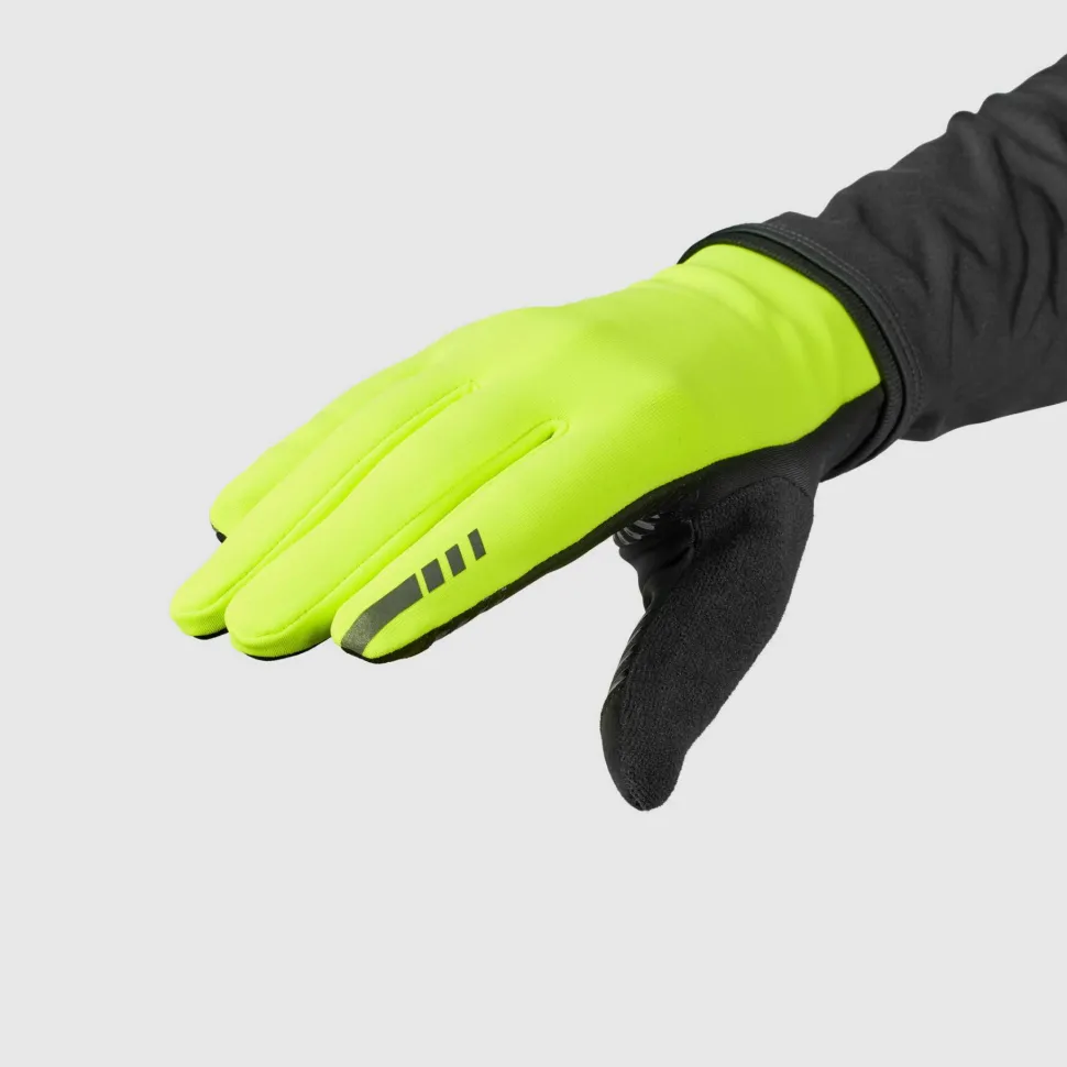 Gripgrab Insulator 2 Hi-Vis Spring-Autumn Gloves Yellow Hi-Vis