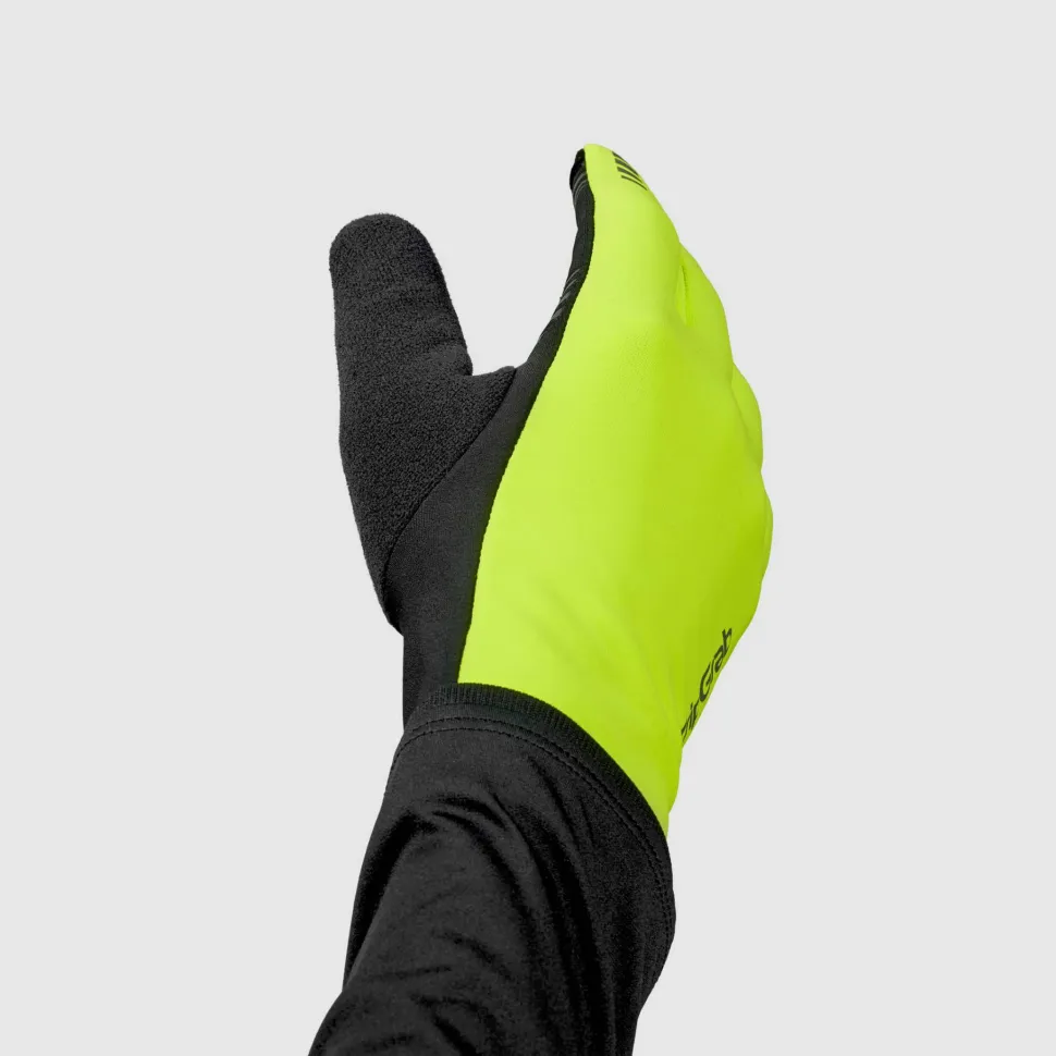 Gripgrab Insulator 2 Hi-Vis Spring-Autumn Gloves Yellow Hi-Vis
