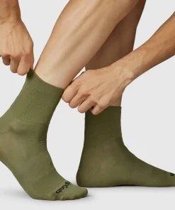 Gripgrab Lightweight SL Short Summer Socks Olive Green