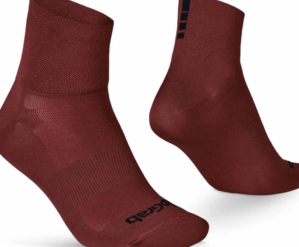Gripgrab Lightweight SL Short Summer Socks Dark Red