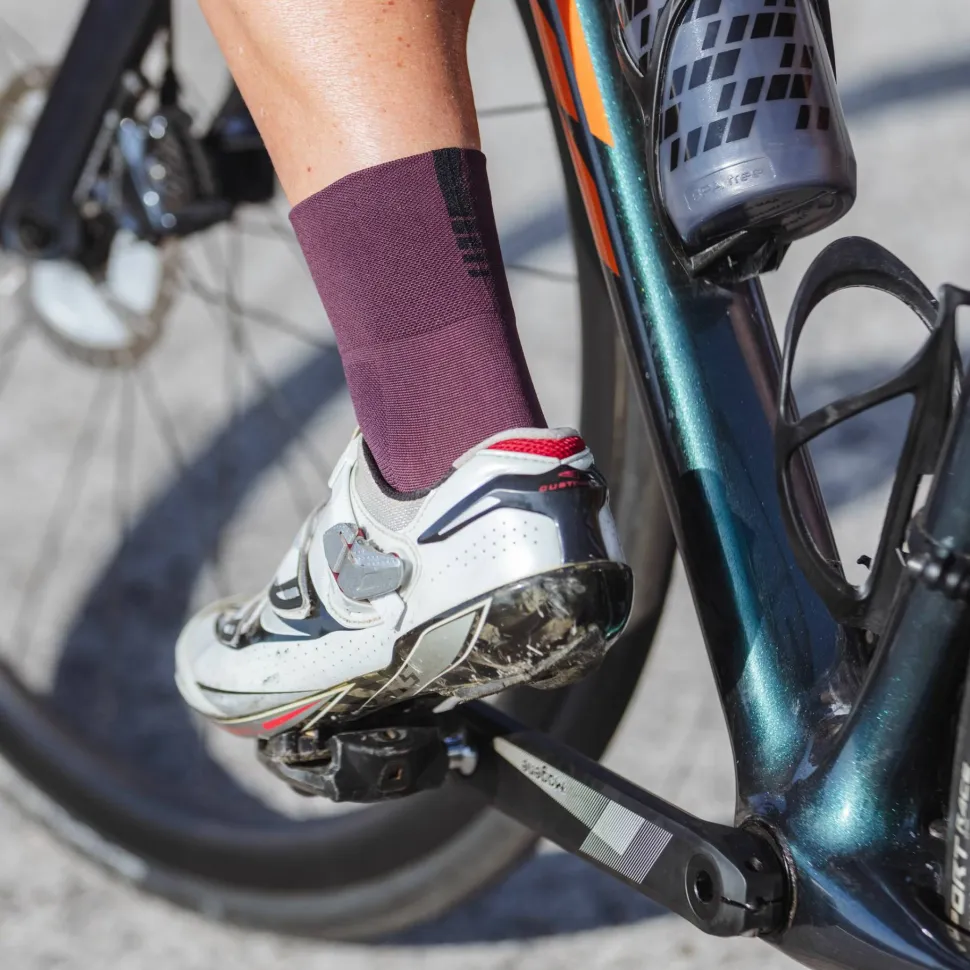 Gripgrab Lightweight SL Short Summer Socks Dark Red