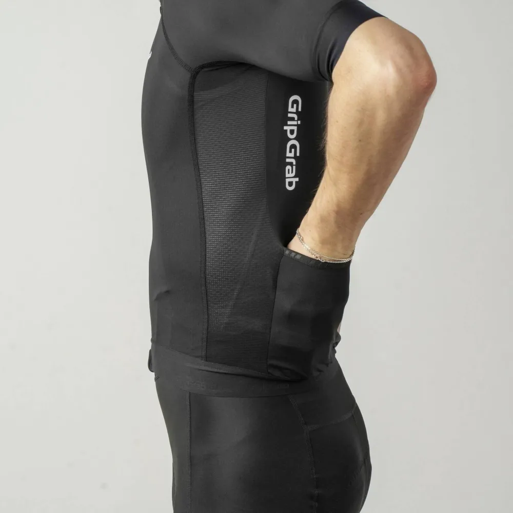 Gripgrab Men's PACR Short Sleeve Jersey Black Clearance