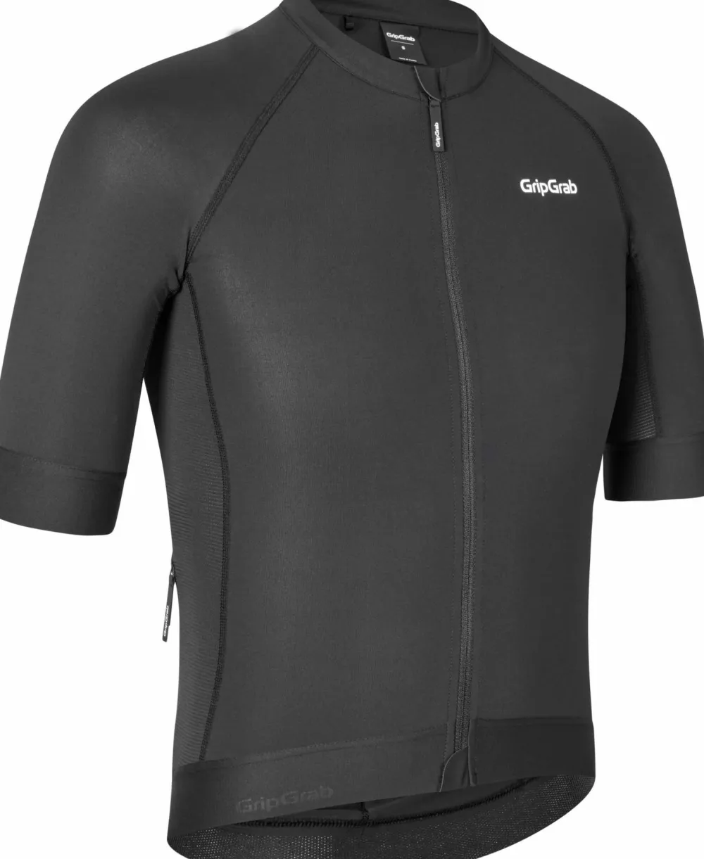Gripgrab Men's PACR Short Sleeve Jersey Black Clearance