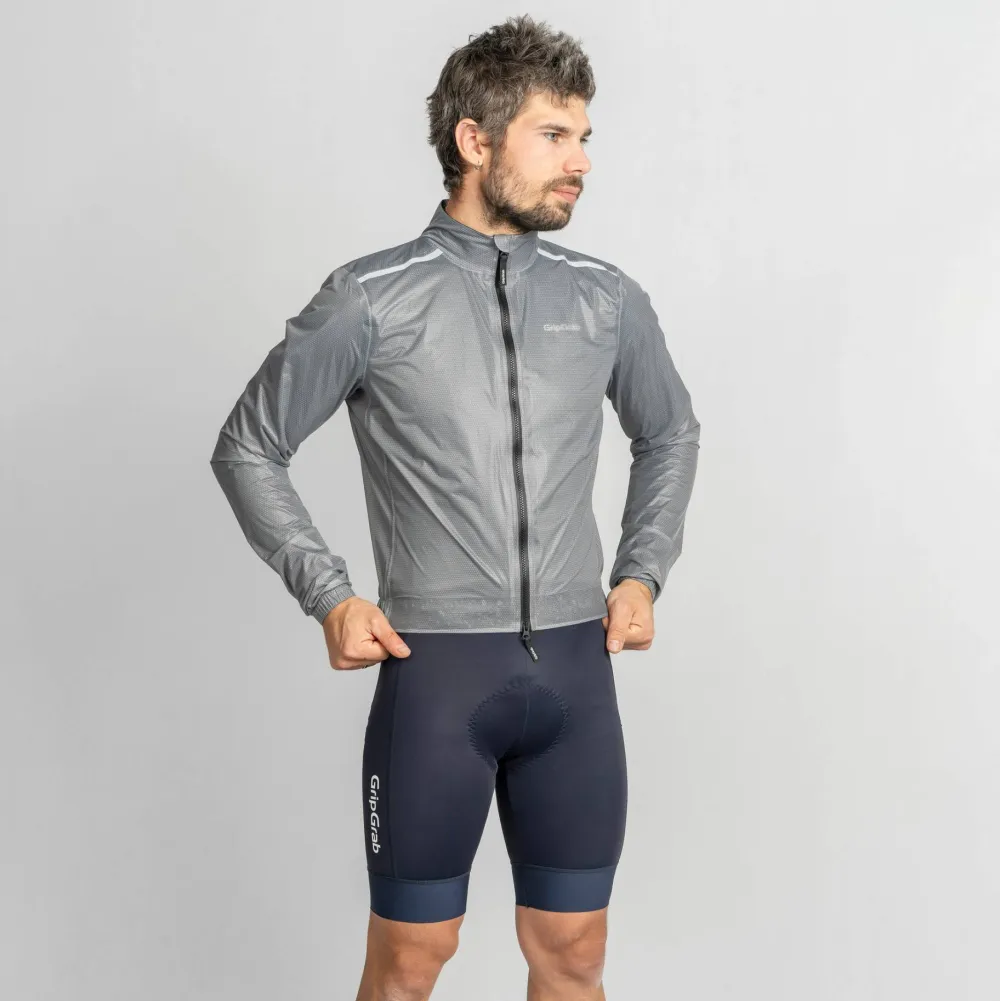 Gripgrab Men's PACR Emergency Jacket Transparent