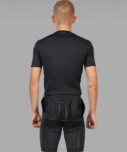 Gripgrab Men's Windbreaking Short Sleeve Base Layer Black
