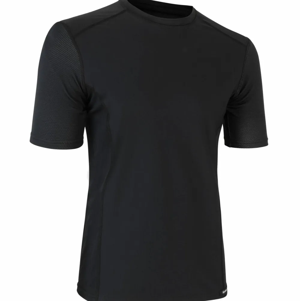 Gripgrab Men's Windbreaking Short Sleeve Base Layer Black