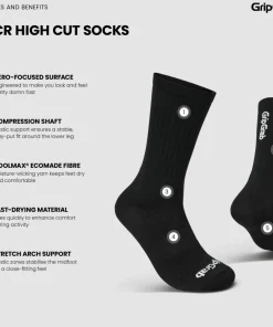 Hot PACR High Cut Socks Damstrumpor|Herrstrumpor