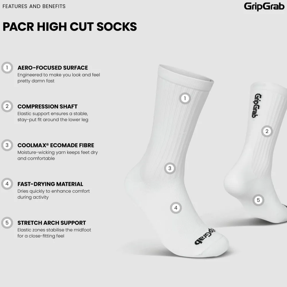 Hot PACR High Cut Socks Cykling|Träningskläder Dam