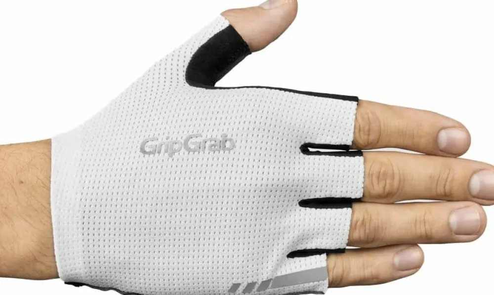 Gripgrab Pacr Insidegrip™ Short Finger Summer Gloves White