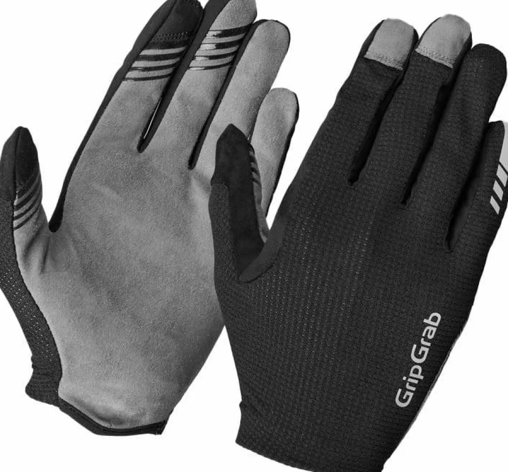 Gripgrab Pacr Insidegrip™ Full Finger Summer Gloves Black Sale