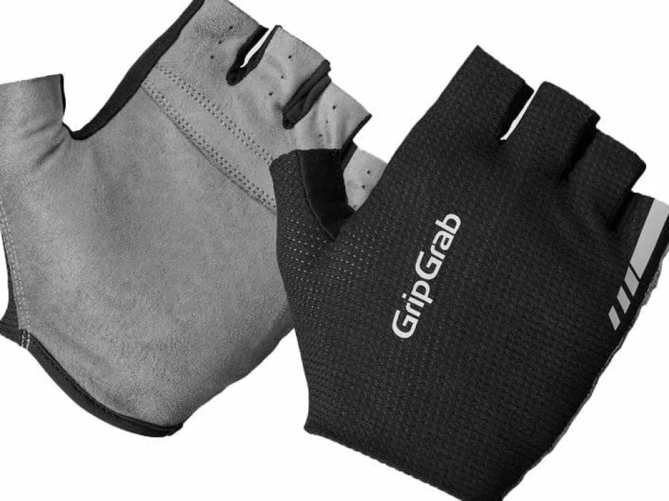 Gripgrab Pacr Insidegrip™ Short Finger Summer Gloves Black