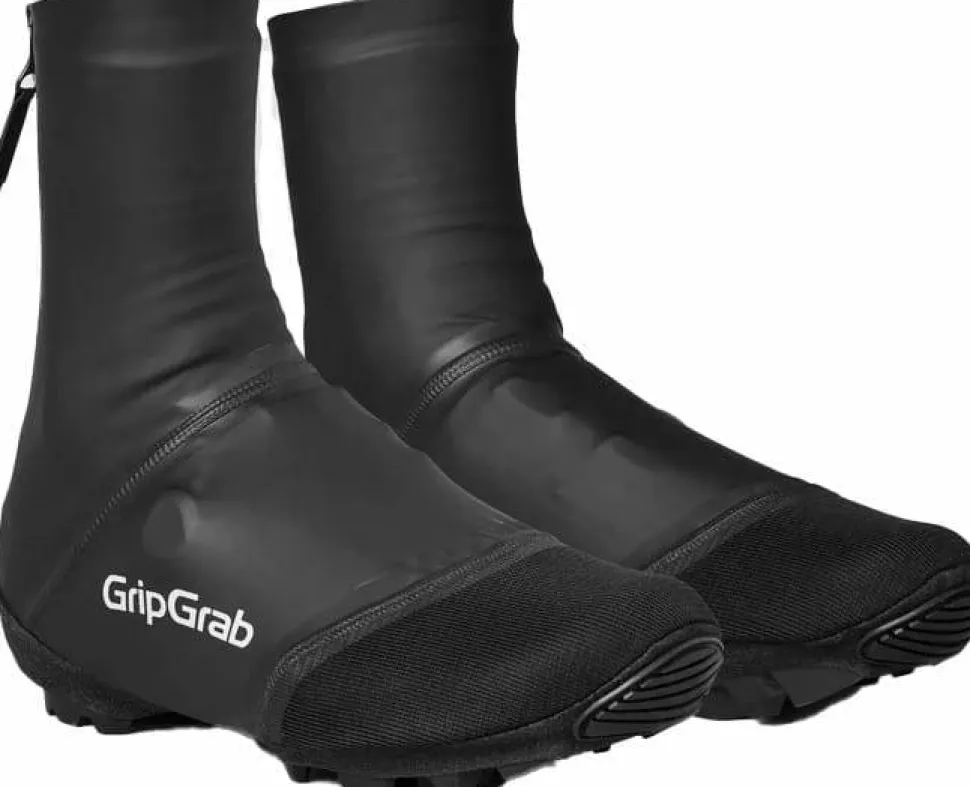 Gripgrab Pacr Waterproof Gravel Shoe Covers Black