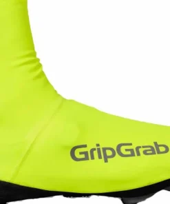 Gripgrab Pacr Waterproof Road Shoe Covers Yellow Hi-Vis Hot