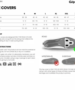 Gripgrab PACR Windproof Toe Covers Black Outlet