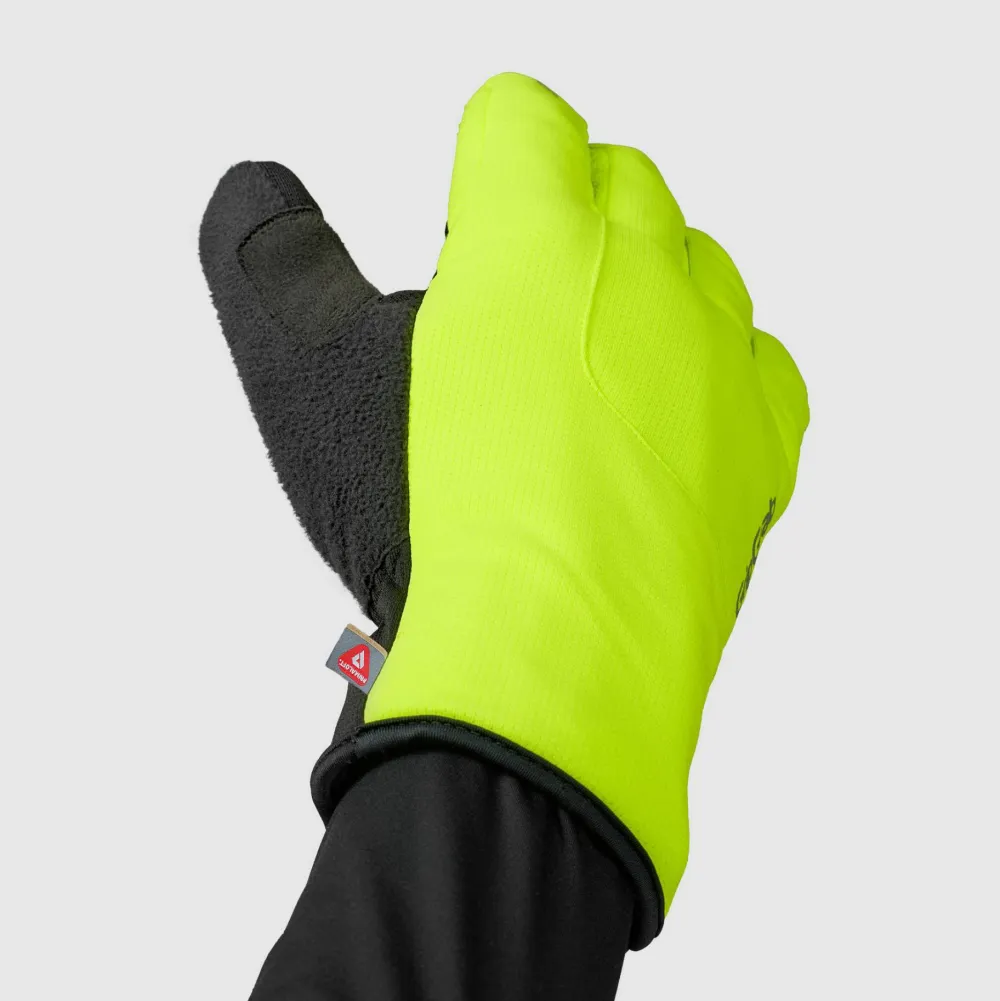 Gripgrab Polaris 2 Waterproof Winter Gloves Yellow Hi-Vis Discount