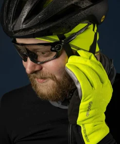 Gripgrab Polaris 2 Waterproof Winter Gloves Yellow Hi-Vis Discount
