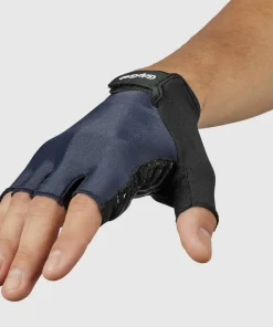 Gripgrab ProRide RC Max Padded Short Finger Summer Gloves Navy Blue Online