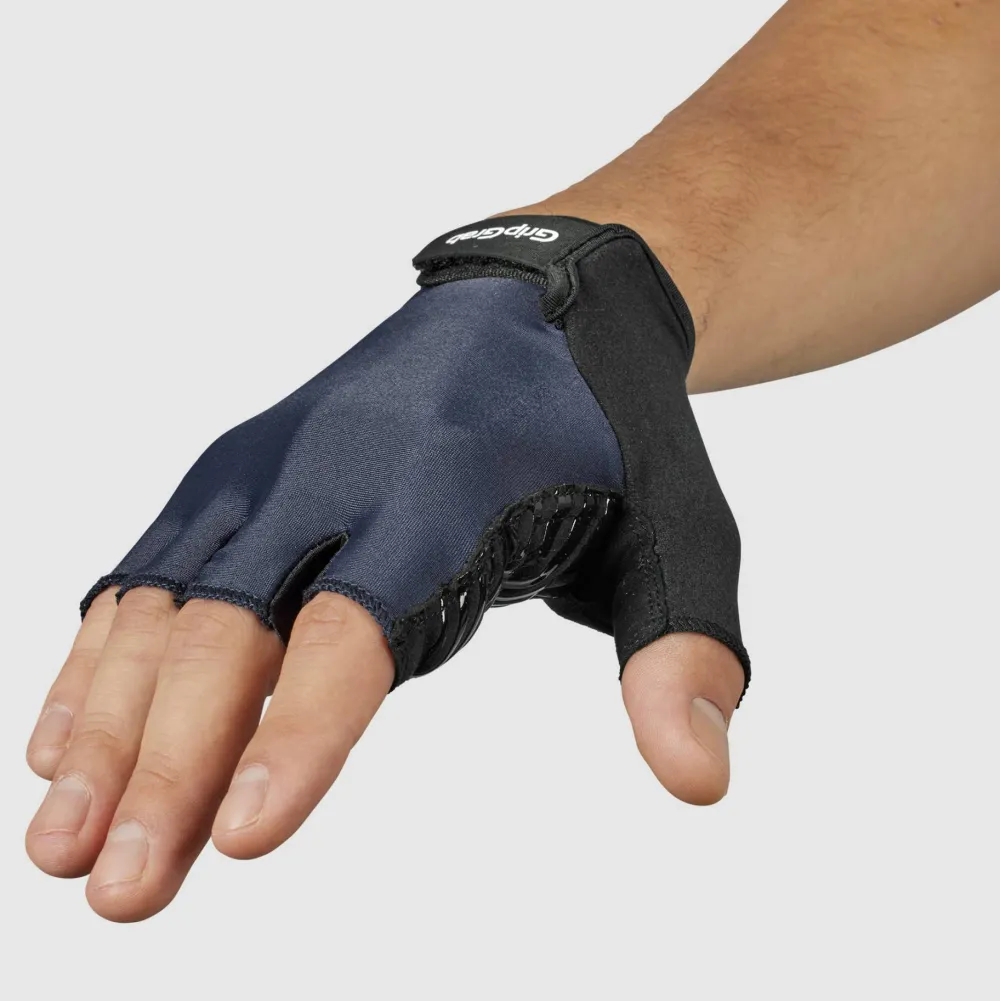 Gripgrab ProRide RC Max Padded Short Finger Summer Gloves Navy Blue Online