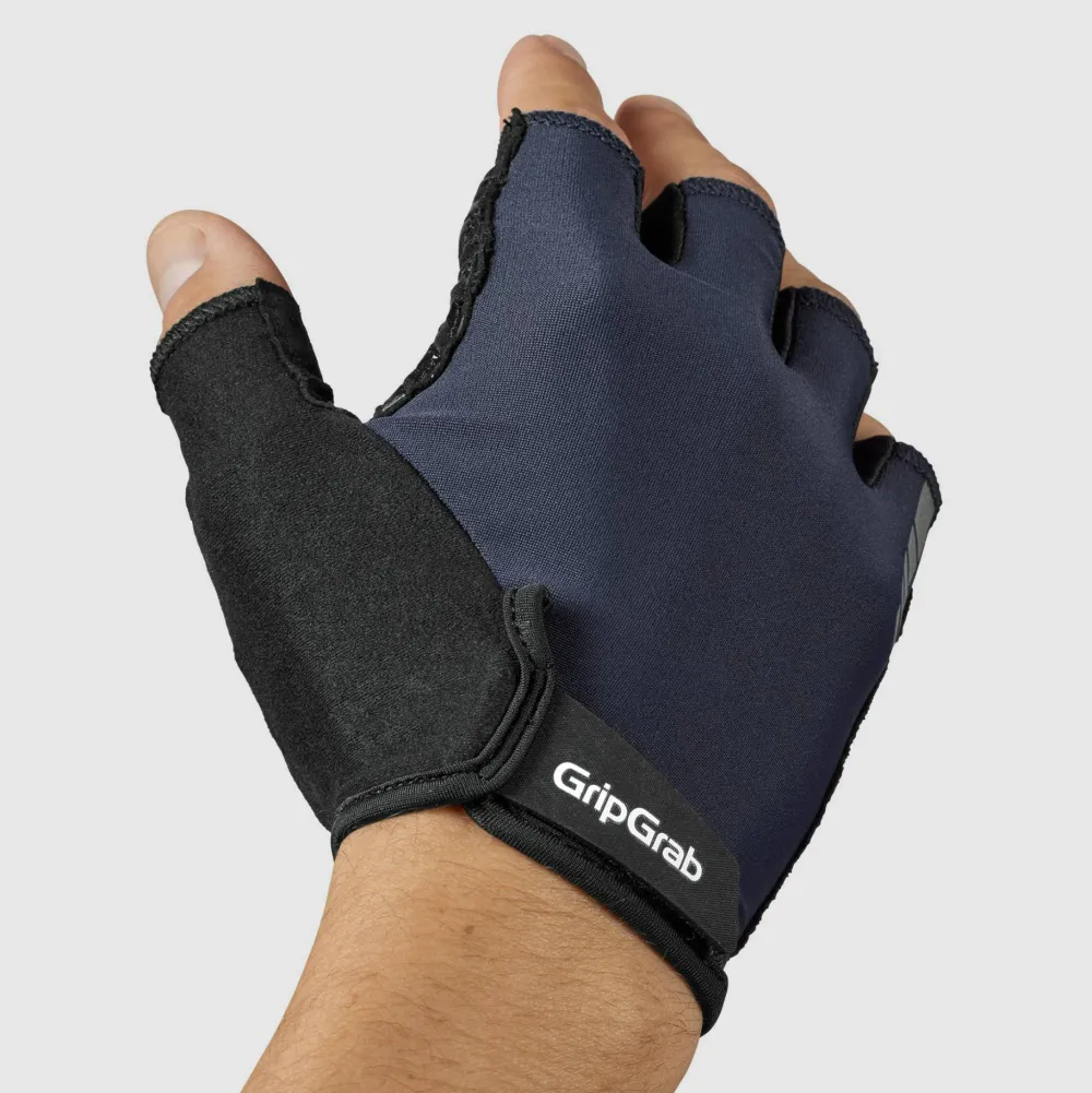 Gripgrab ProRide RC Max Padded Short Finger Summer Gloves Navy Blue Online