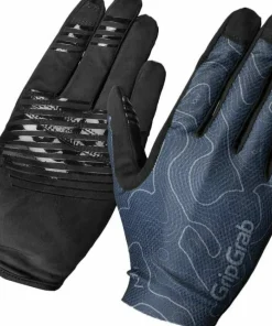 Gripgrab Rebel Full Finger Summer Gloves Navy Blue