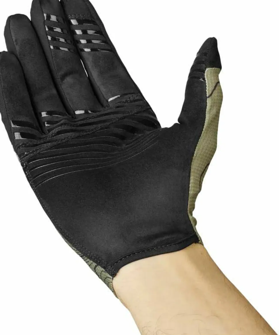 Gripgrab Rebel Full Finger Summer Gloves Olive Green