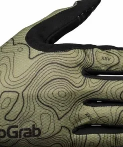 Gripgrab Rebel Full Finger Summer Gloves Olive Green