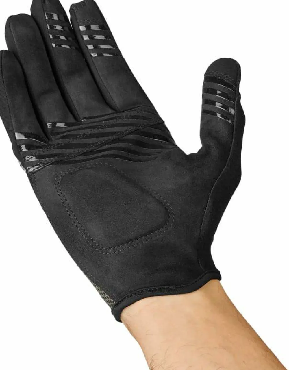 Gripgrab Ride Lite Padded Full Finger Summer Gloves Olive Green Hot