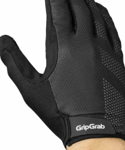 Gripgrab Ride Lite Padded Full Finger Summer Gloves Black