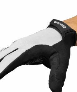 Gripgrab Ride Lite Padded Full Finger Summer Gloves White Hot